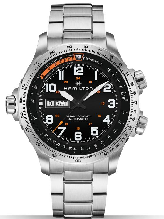 Hamilton Khaki X-Wind Day Date H77755133 replica watch